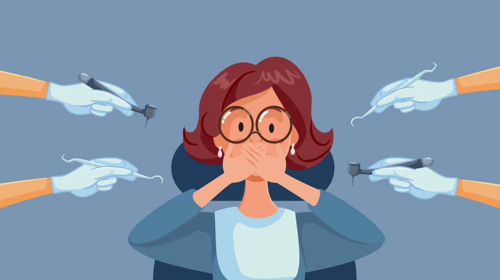 داشتن استرس در انجام خدمات دندانپزشکی